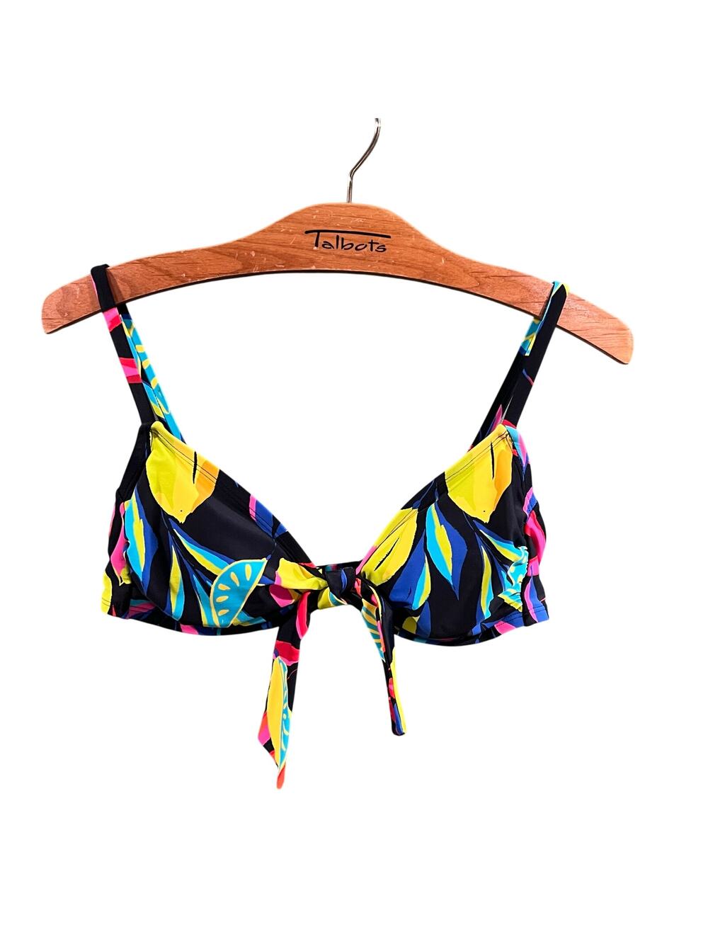 Tabitha Brown Target Designer Tropical Print Bikini Top Size M
